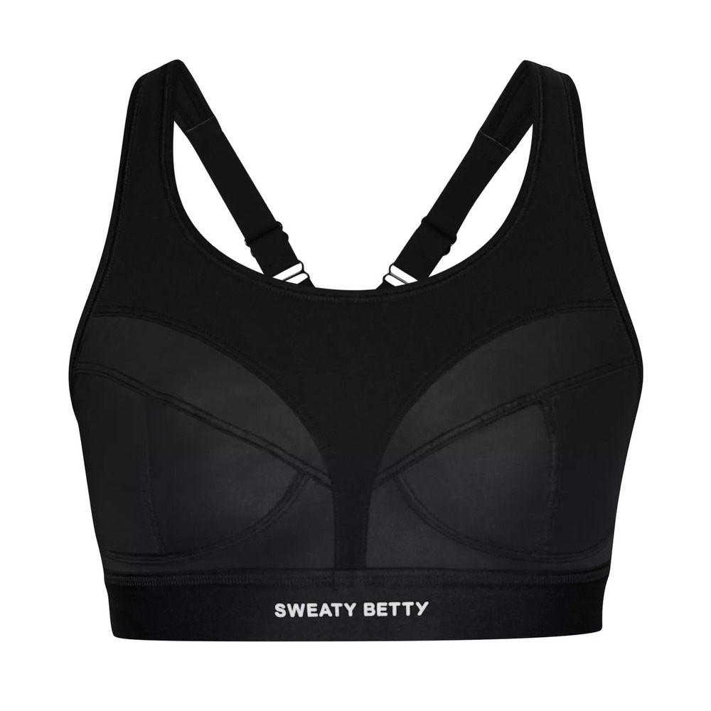 SWEATY BETTY Women's Power Pro Running Bra In Back Size 38E $78